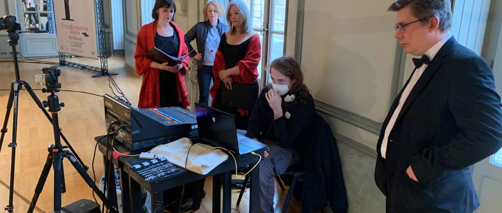 Tournage professionnel à l’Opéra de Metz Métropole avec éclairage de scène
