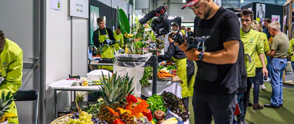 Tournage de la finale du concours Meilleur Apprenti de France à Nantes, scène animée